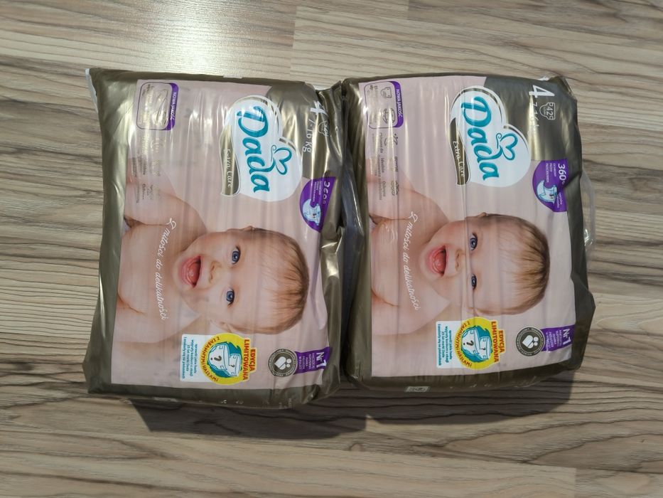Pampersy dada 4 - opakowania nowe