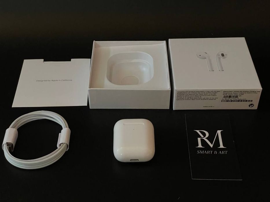 AirPods 2 Бездротові навушники Bluetooth Автопідключення Люкс iPhone