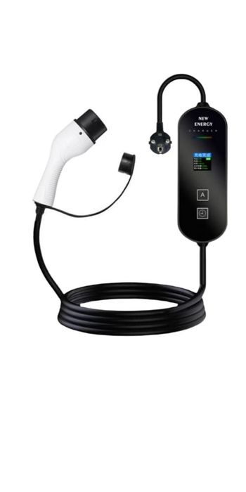 Carregador Portatil EV Bomern 16A 3.5KW Ecrã 1.3″