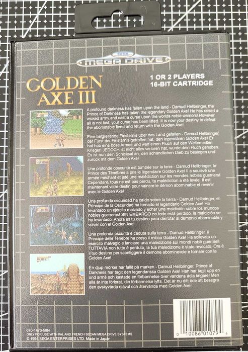Golden Axe 3 - Mega Drive64297524491395122