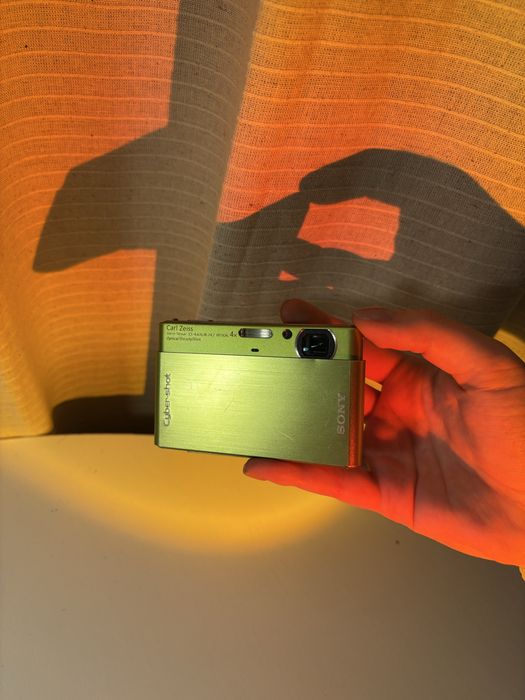 Sony Cyber-shot DSC-T77 Green Mint cyfrówka