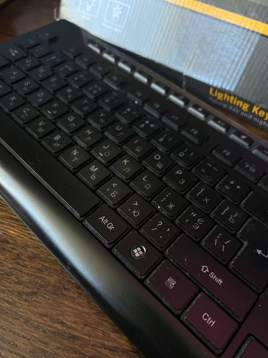 Клавіатура A4Tech KD-800L USB Black