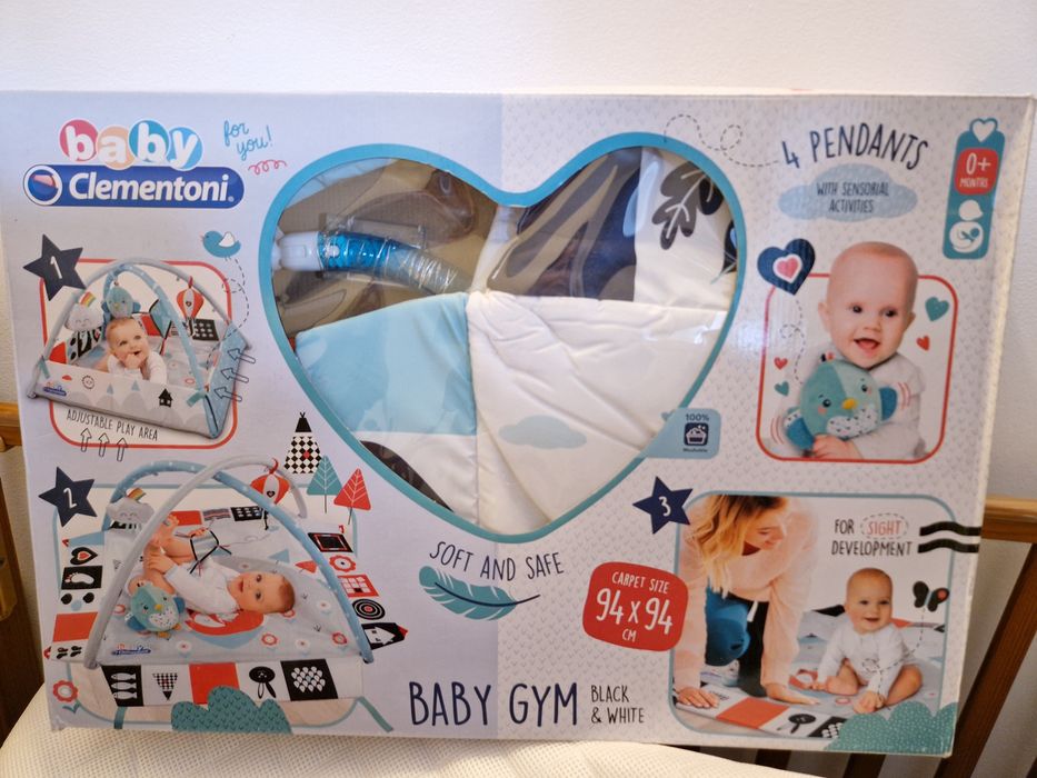 Ginásio Bébé Alto Contraste Clementoni