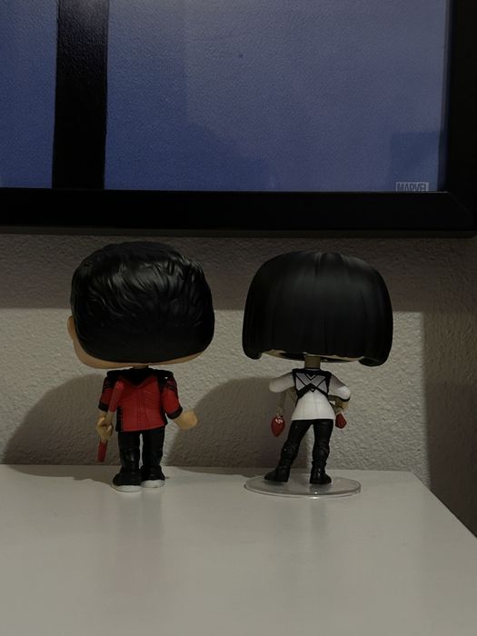 Conjunto Funko pop Marvel Shang chi