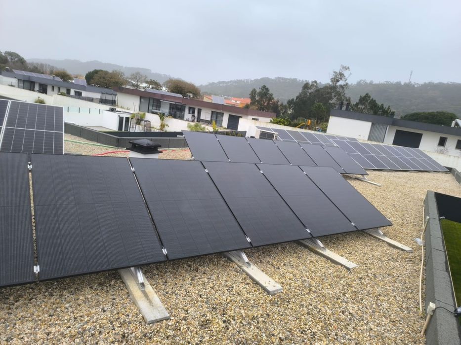 Instalação painéis fotovoltaicos