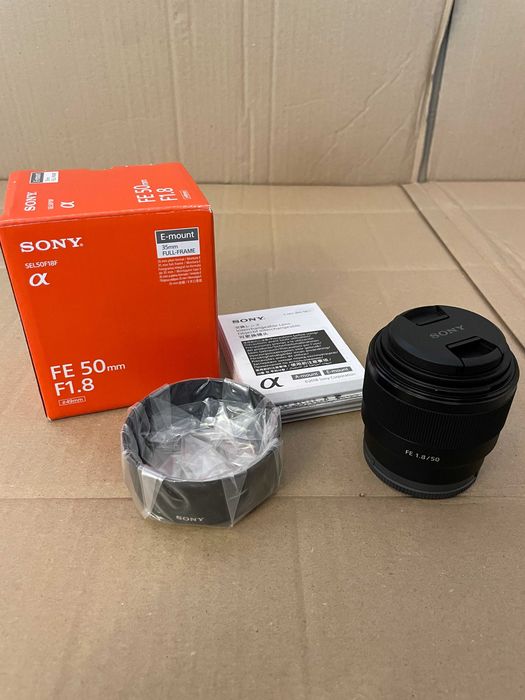 Obiektyw Sony FE 50mm F1.8 (SEL50F18F) Nowy Gwarancja !