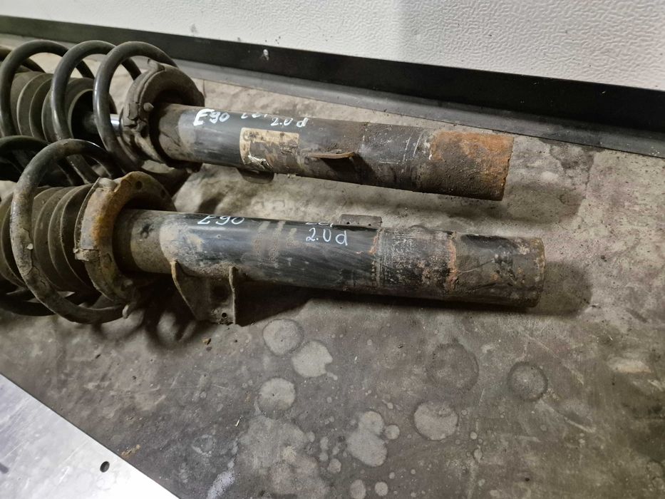 Amortyzatory przednie BMW e90 LCI n47d20c komplet sprężyny