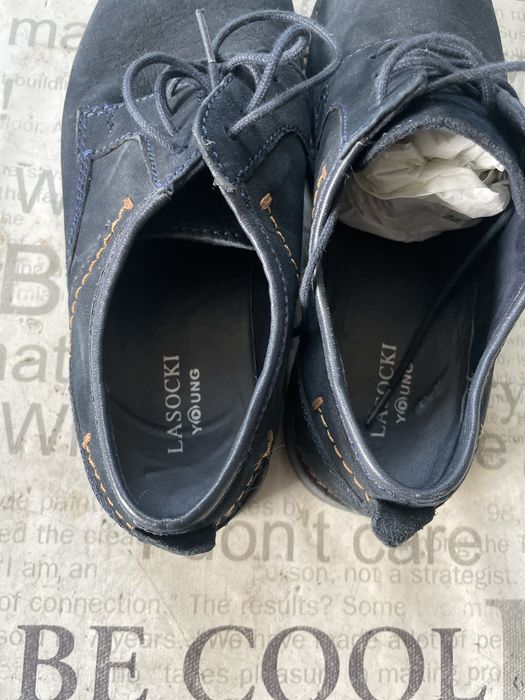 Buty półbuty skurzane dziecięce Lasocki Young r.35