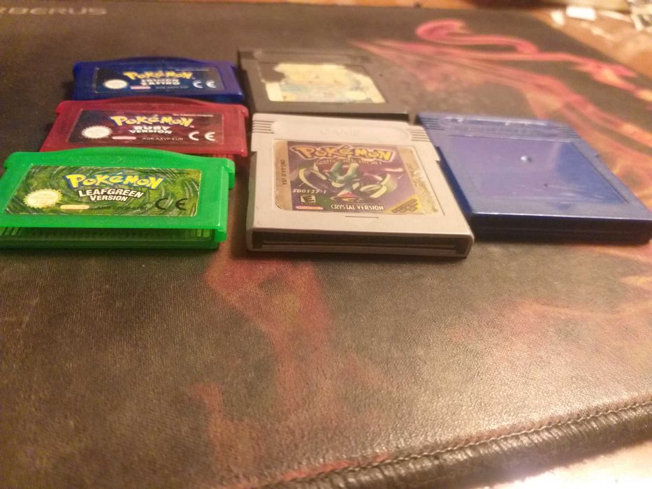 Set pokemon jogos gameboy color e advance