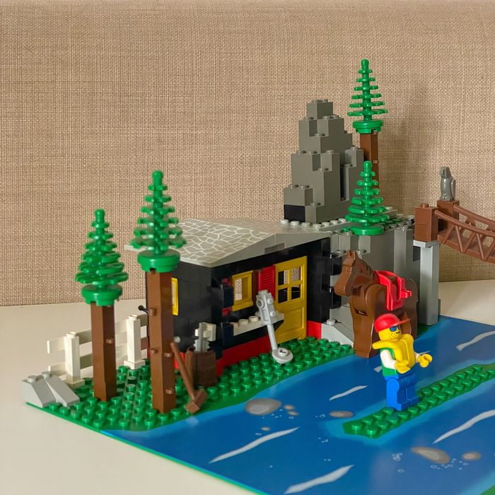 Lego 6552 Rocky River Retreat Completo de 1993