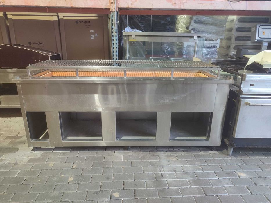 Churrasqueira a Carvão em INOX - NOVA