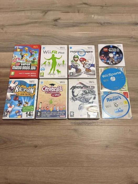 Lote de Jogos Wii