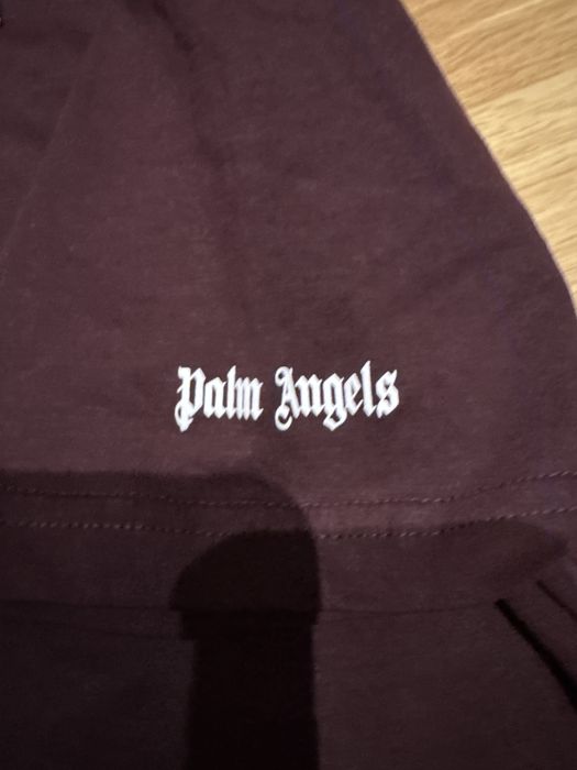 Koszulka bordowa  Palm  Angels
