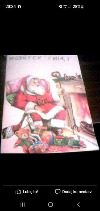 Kartki bożonarodzeniowe decoupages