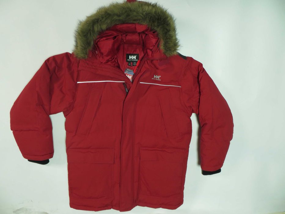 Пуховая парка пуховик куртка Helly Hansen eur-XL разм наш~54, оригинал