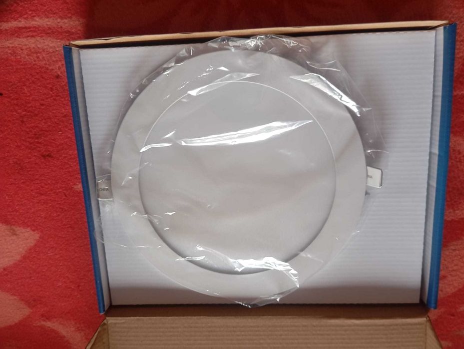 Painel LED Embutido 18W 4000K Redondo – Novo