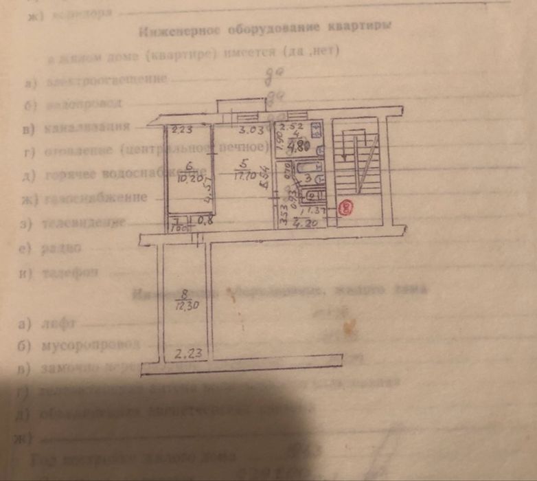 3 кімнатна Привокзальна