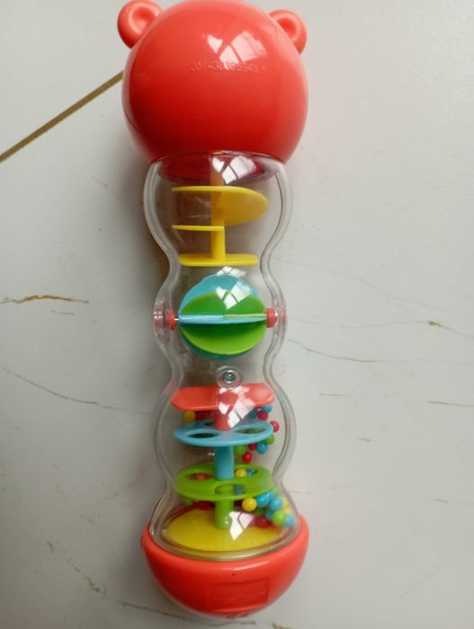 Grzechotka sensoryczna Miś * Sensory Play Baby kids Teddy Bear Shaker