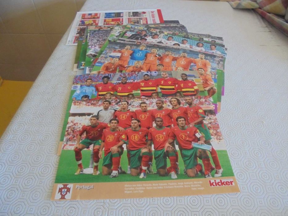 Posters (21X30) de Seleções de Futebol no Mundial de 2006 na Alemanha