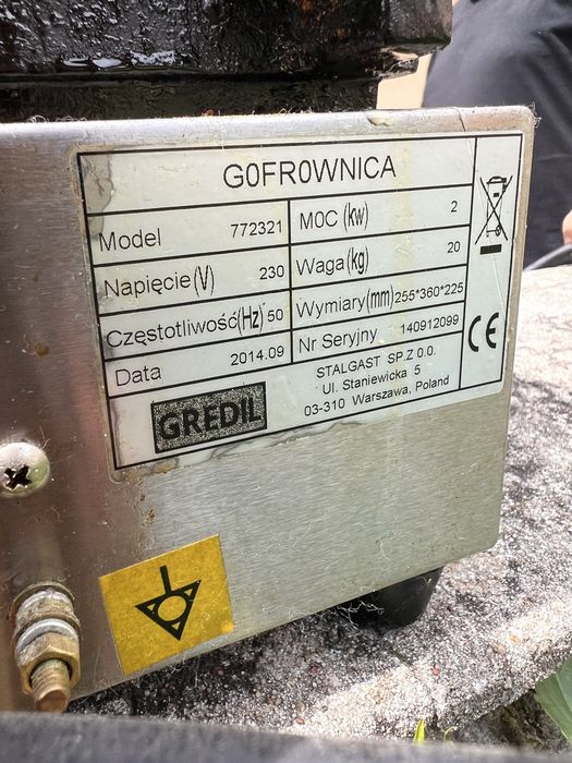 Gofrownica Gredil
