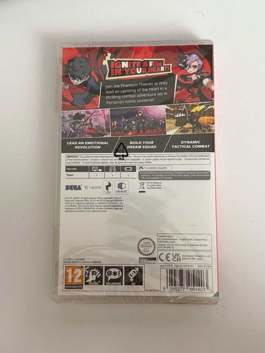 Persona 5 Tactica Nintendo Switch – NOWA, folia