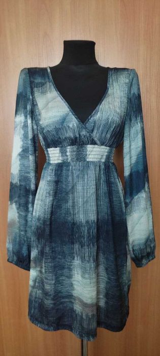 Шелковое платье Sisley XS-S