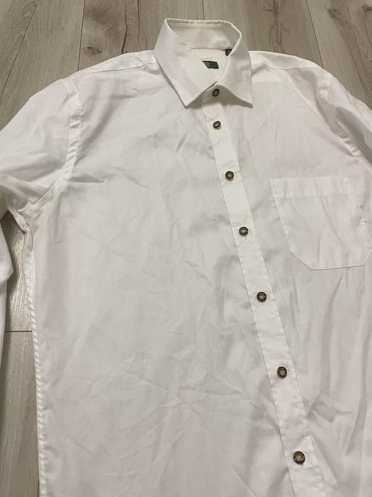 Підліткова, фірмова, білосніжна сорочка рубашка на 16-17 років