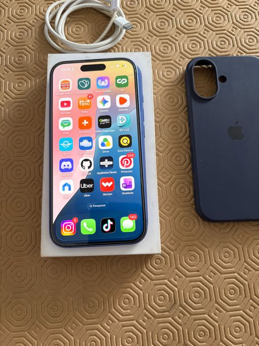 iPhone 16 Azul 128Gb EXCELENTE