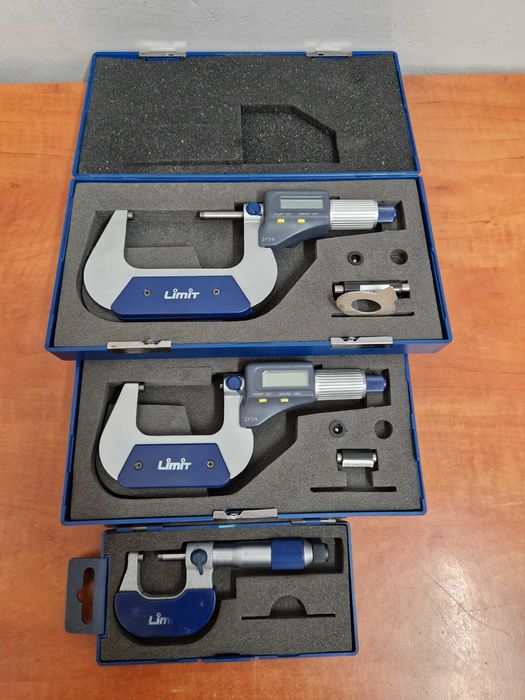 Zestaw mikromierzy małych od 0- 75 mm MIKROMIERZ