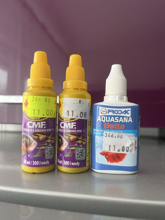 Zestaw so akwarium uzdatniacz do wody