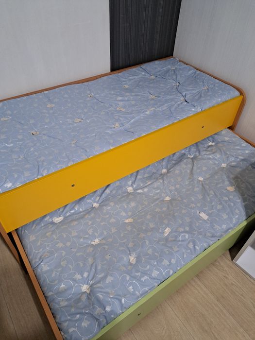 Детская кровать двухуровневая