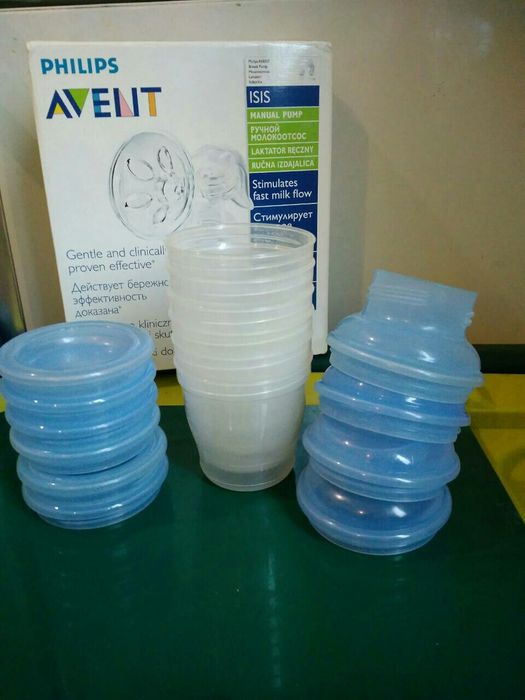 Контейнеры для хранения грудного молока "АVENT"