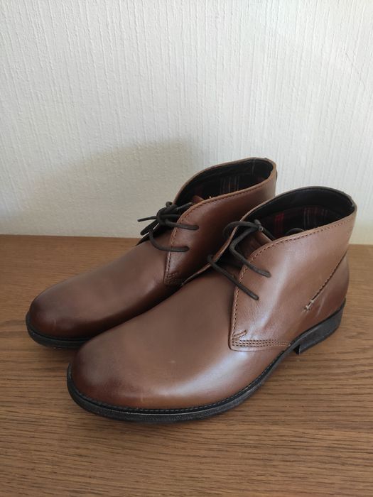 Clarks skórzane buty roz 41