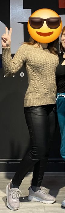 Теплий вовняний светр 44-46р.