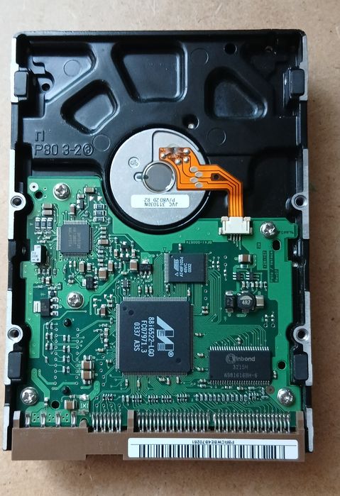 Редкий HDD PATA/IDE Samsung SpinPoint 120 GB (2003 год) для РЕТРО-ПК