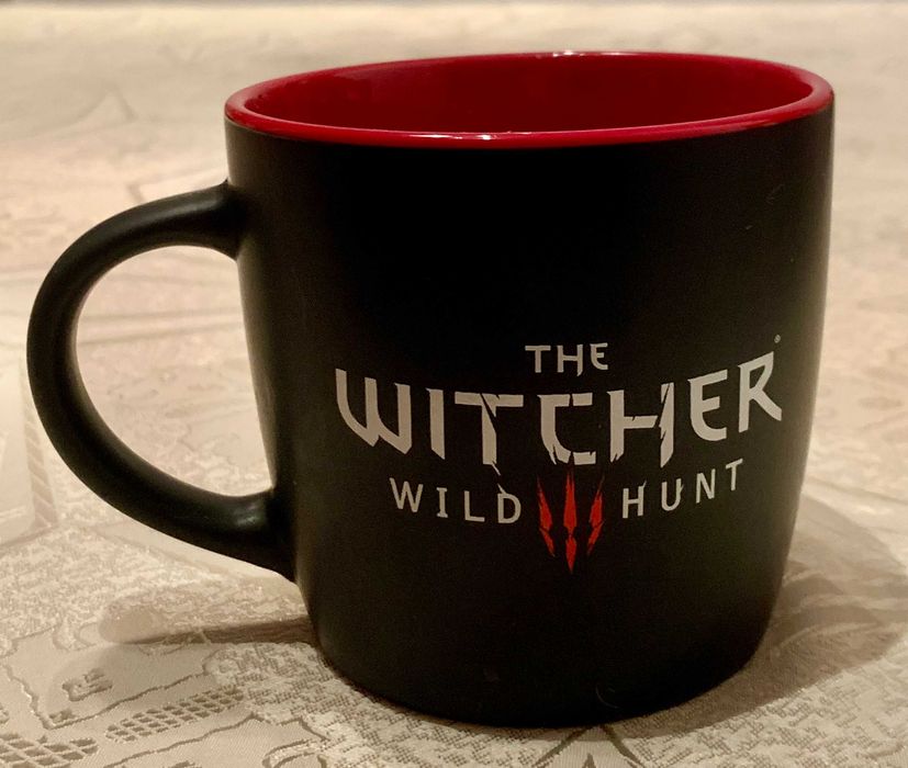 The Witcher Wild Hunt KUBEK NOWY limit ceramika Dziki Gon, Wiedzmin