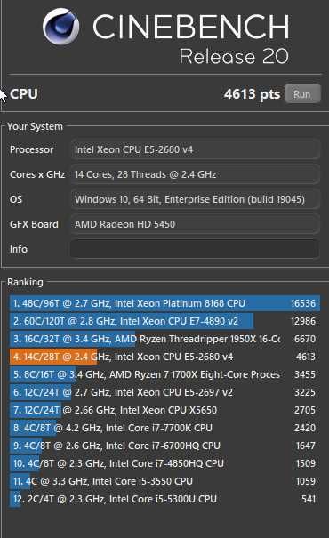 Процессор Xeon E5 2680 v4 2.4 - 3.3 GHz, 14 ядер, 28 потока LGA2011 v3 ...