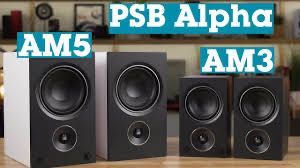 Активна полична акустика PSB Alpha AM3/AM5 Matte Black