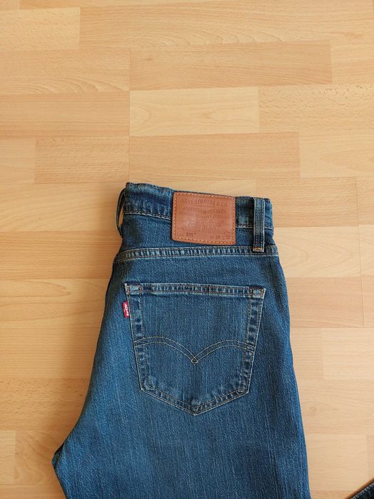 Levis 511 stretch W34 L32 spodnie jeansowe jeansy dżinsy straight slim proste 34/32 Levi Strauss & Co. Levi's