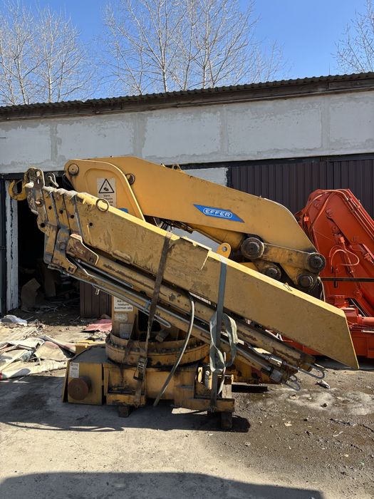 Кран маніпулятор Effer palfinger hiab hmf автокран спецтехніка fassi