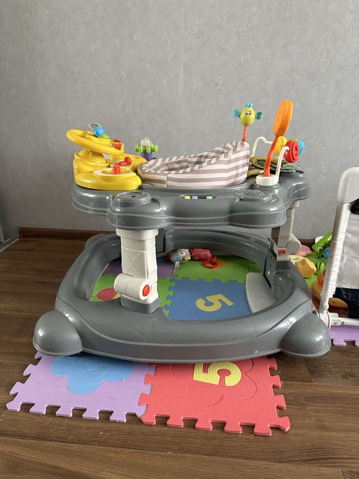 Ходунки 3 в 1 Caretero Hip Hop Grey