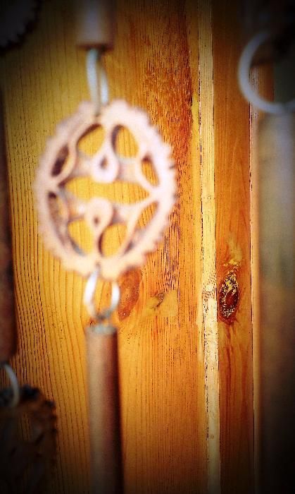 Дверной занавес из бамбука и маньчжурского ореха