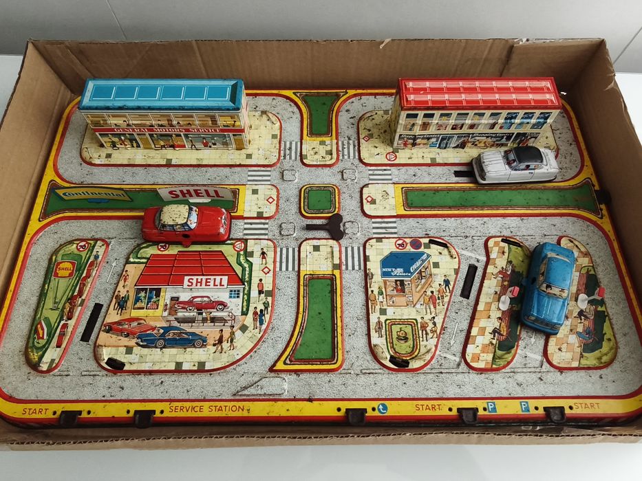 Circuito de carros Nº 313 City Traffic -  Drive and Park - Vintage