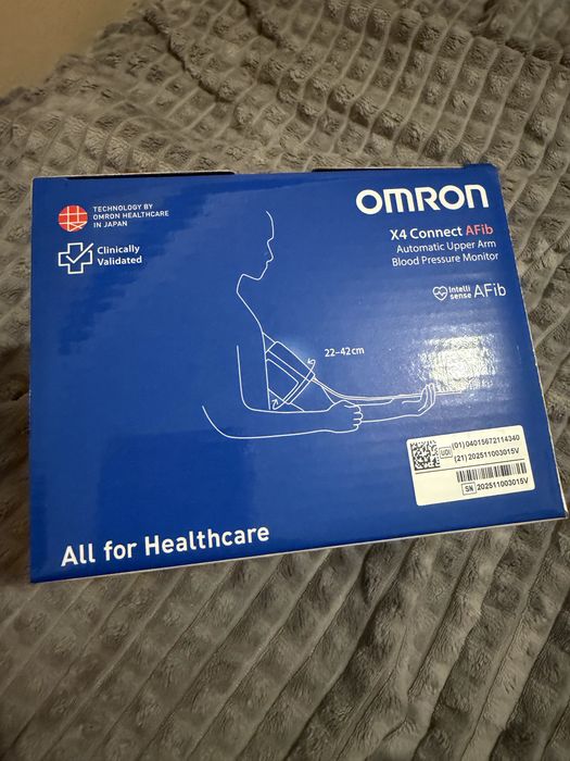 Ciśnieniomierz OMRON X4 Connect AFib