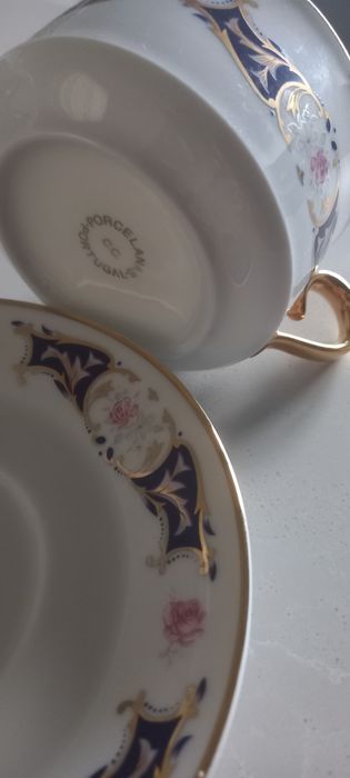 Chávena de porcelana. Quinta do Conde