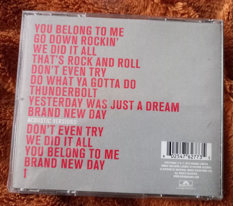 Bryan Adams - Get Up + gratis Room Service, płyta CD, rock, pop