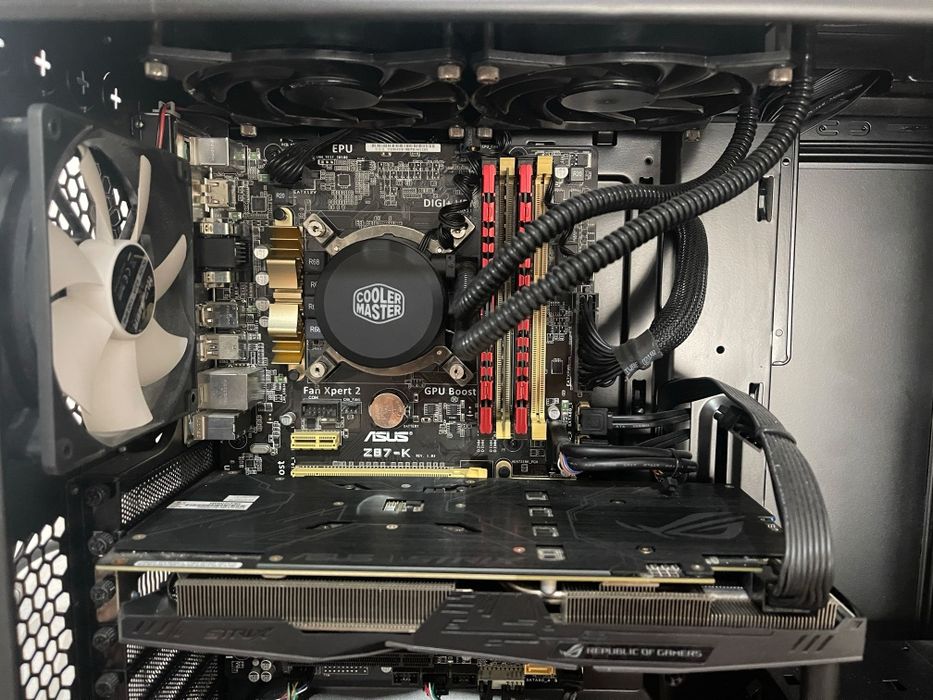 Pc gaming asus strix cooler master