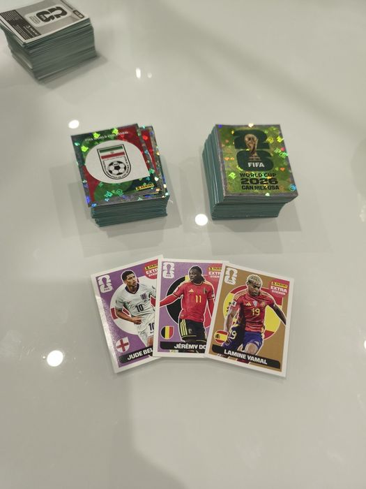 Cromos do mundial 2026