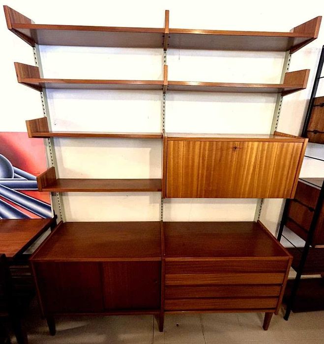 Estante dupla olaio vintage + 163comp x 20prof x 30prof x 40p x 211a