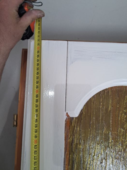 Skrzydła drzwiowe drewniane 4 sztuki